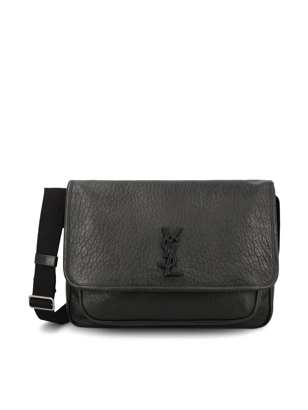 Saint Laurent Niki Logo Plaque Messenger Bag