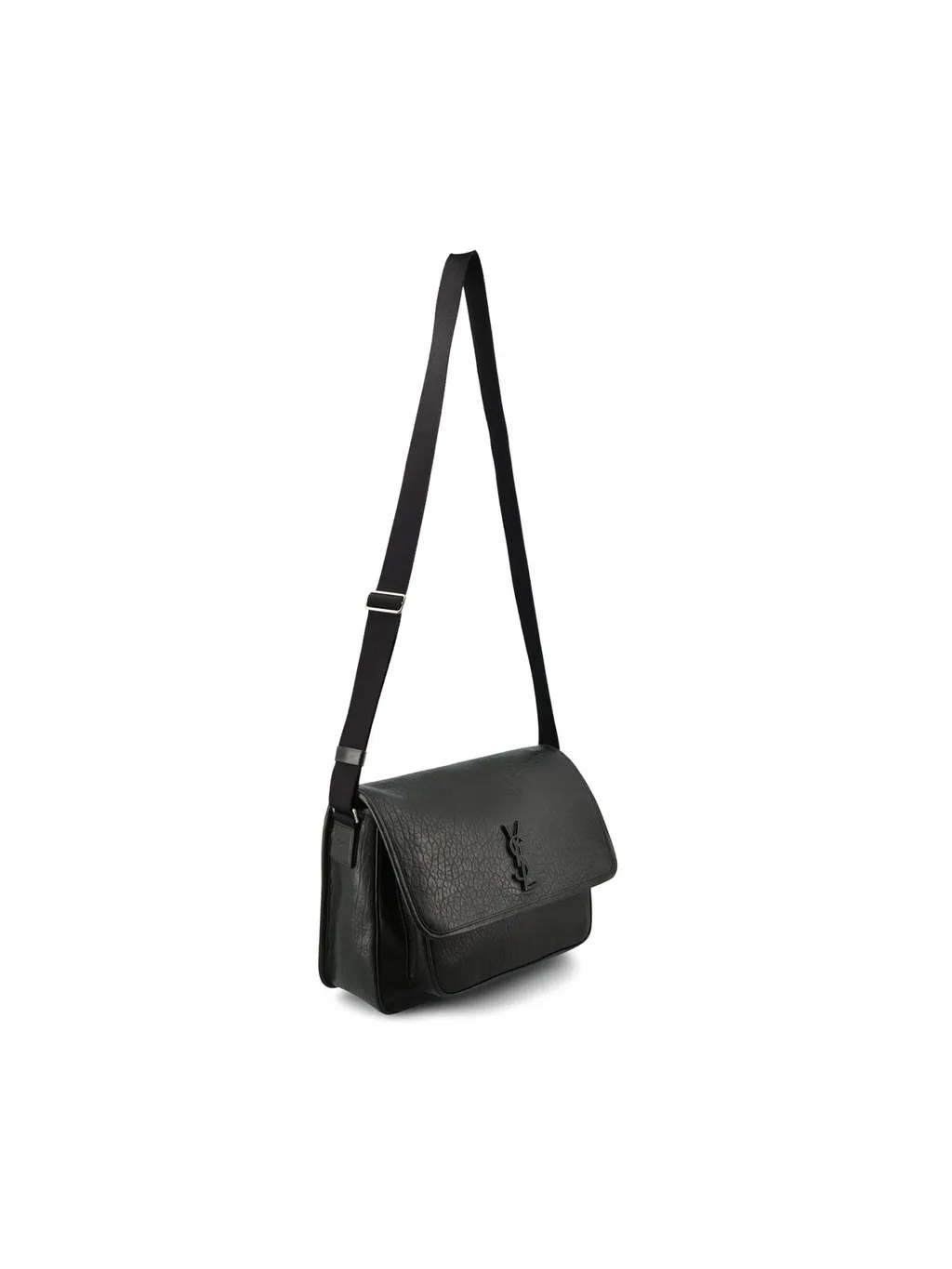Saint Laurent Niki Logo Plaque Messenger Bag