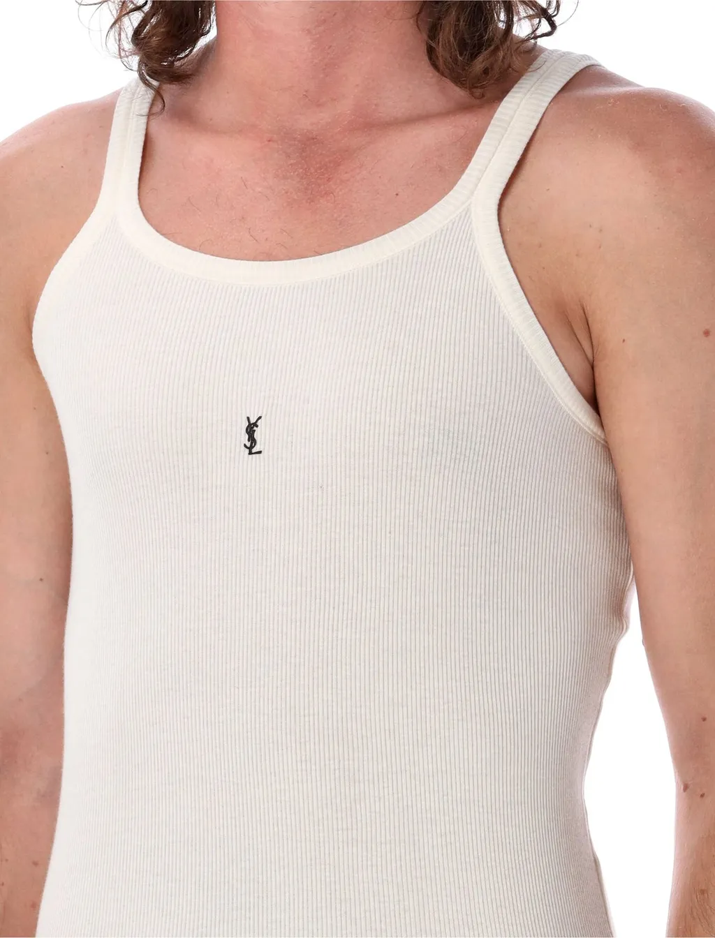 Saint Laurent Cassandre Sleeveless Tank Top