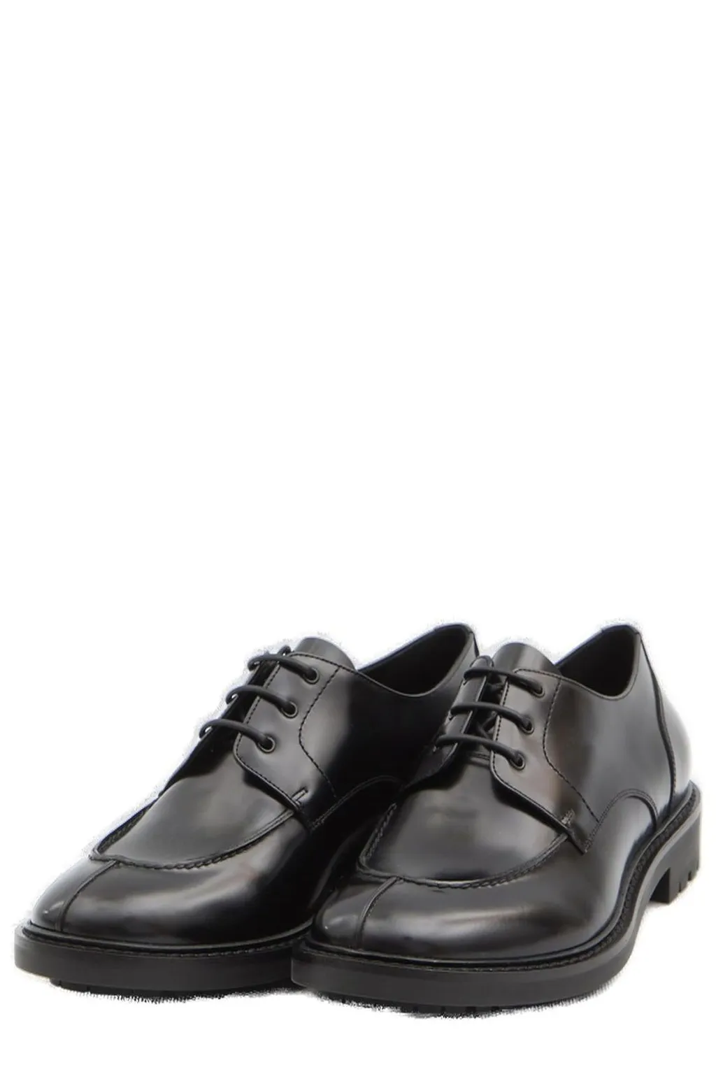 Saint Laurent Lino Lace-Up Derby Shoes