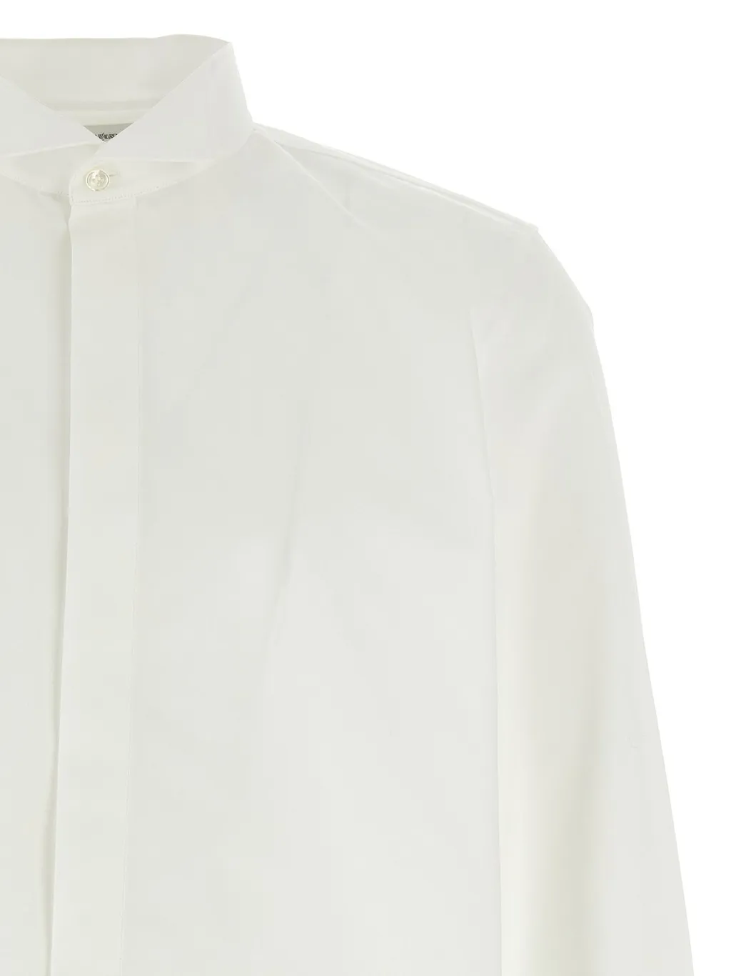Saint Laurent Wing-Collar Button-Up Shirt