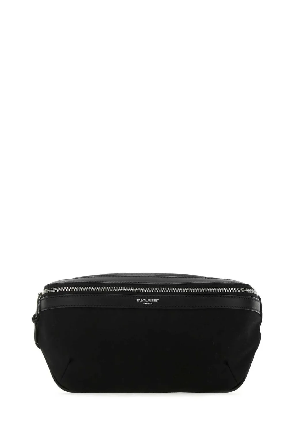 Saint Laurent Logo Detailed Zip-Up Belt Bag
