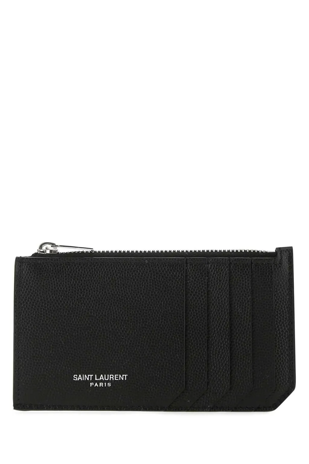 Saint Laurent Paris Fragment Zipped Card Case