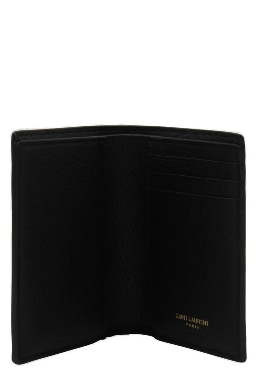 Saint Laurent Tiny Cassandre Credit Card Wallet