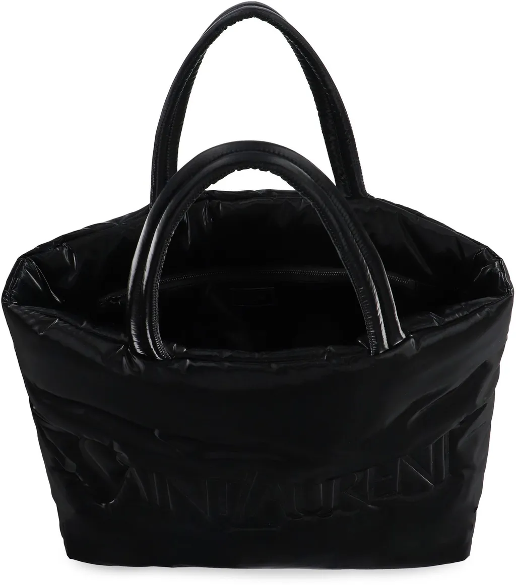 Saint Laurent Logo Detailed Top Handle Bag