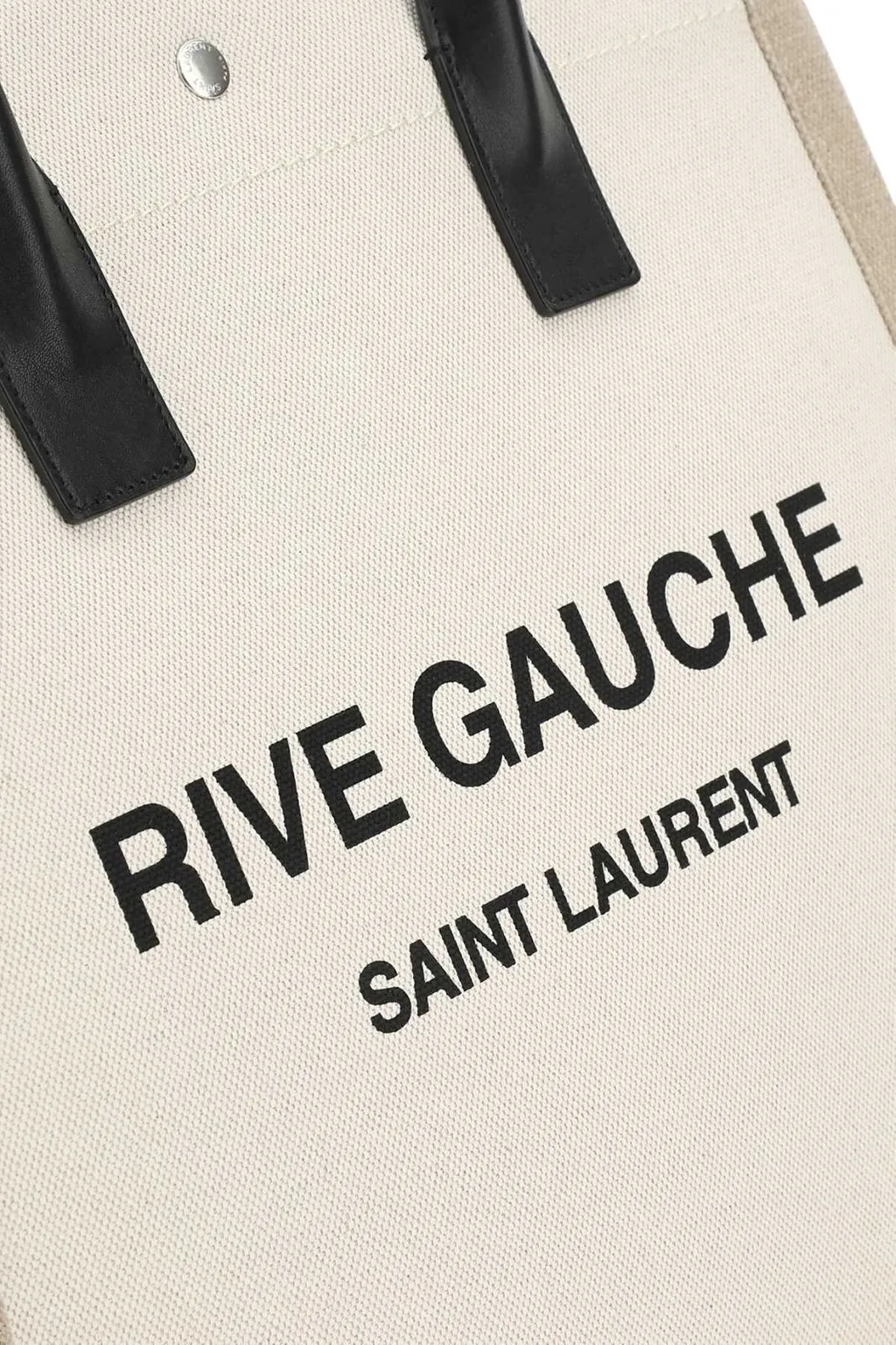 Saint Laurent Logo Printed Top Handle Bag