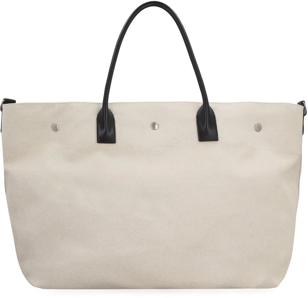 Saint Laurent Rive Gauche Printed Maxi Tote Bag