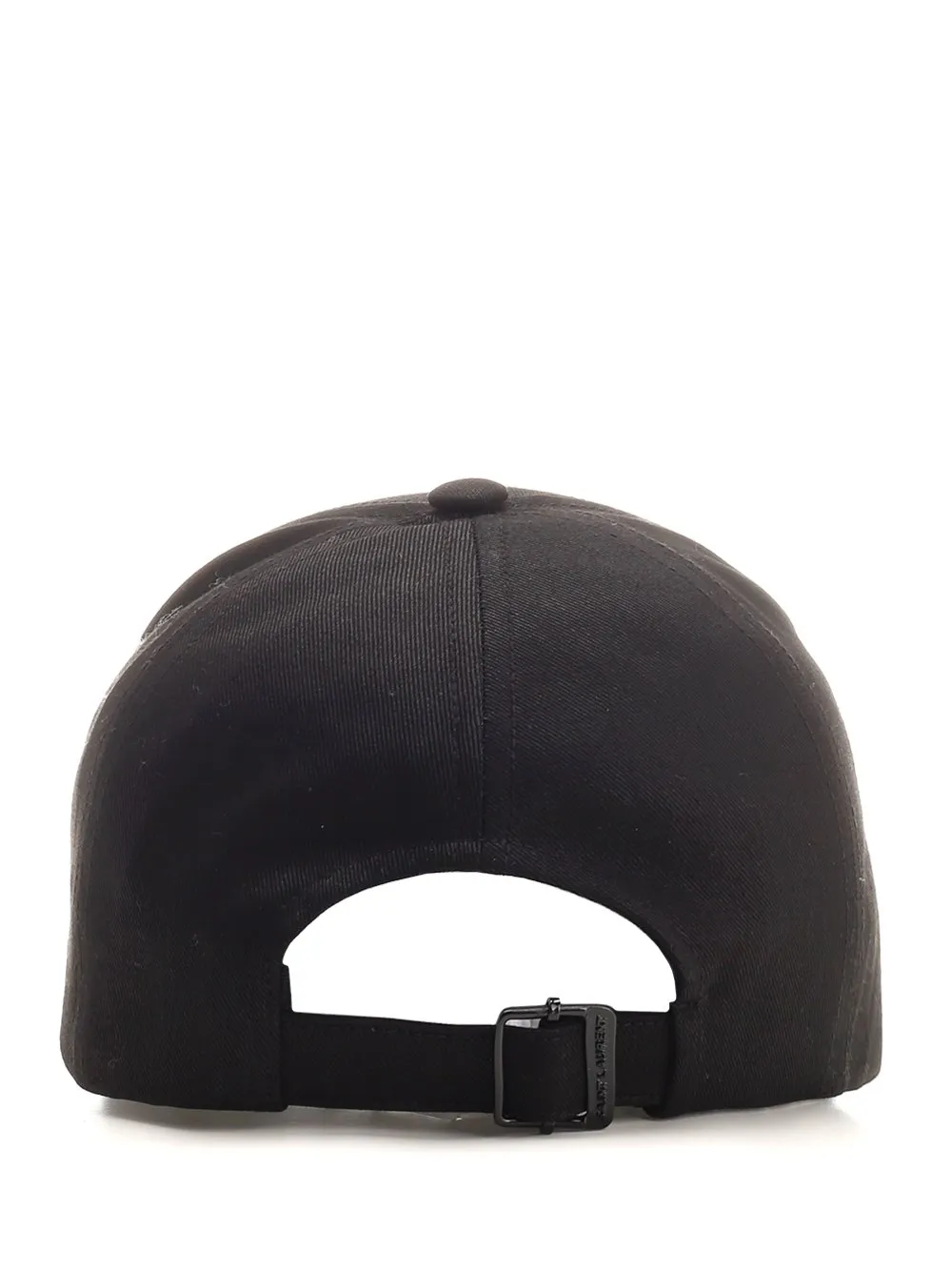 Saint Laurent Logo Embroidered Baseball Cap