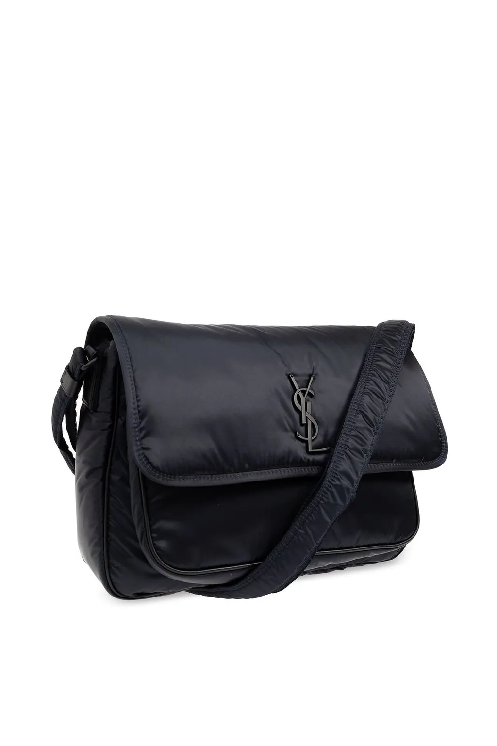 Saint Laurent Niki Logo Plaque Messenger Bag