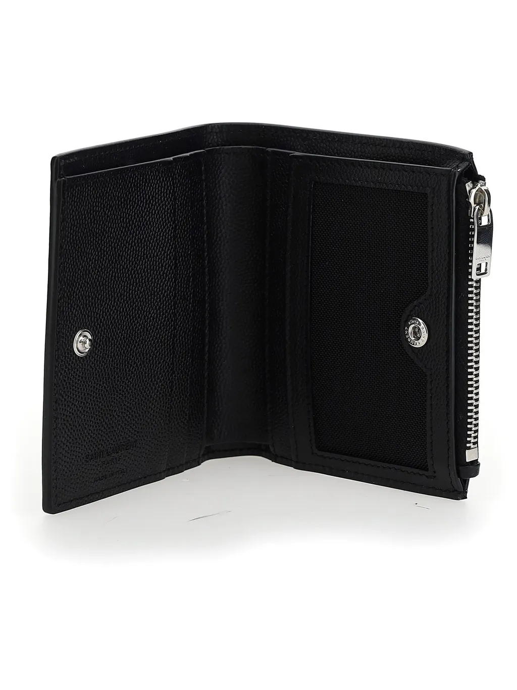 Saint Laurent Zip-Up Card Holder