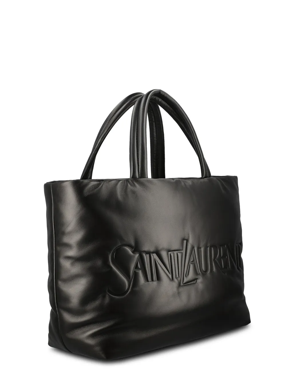 Saint Laurent Logo Detailed Large Tote Bag