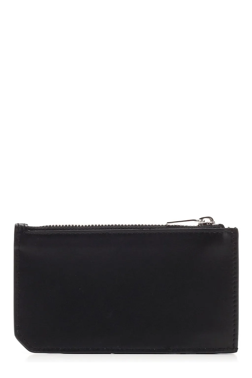 Saint Laurent Logo Detailed Zip-Up Cardholder