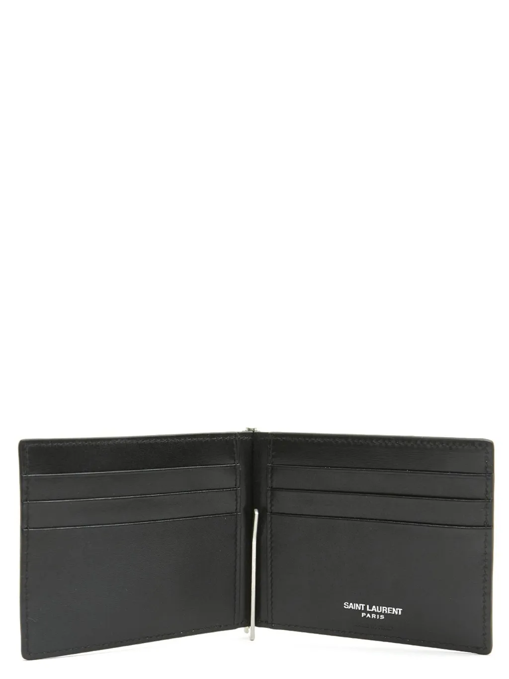Saint Laurent Monogram Money Clip Wallet