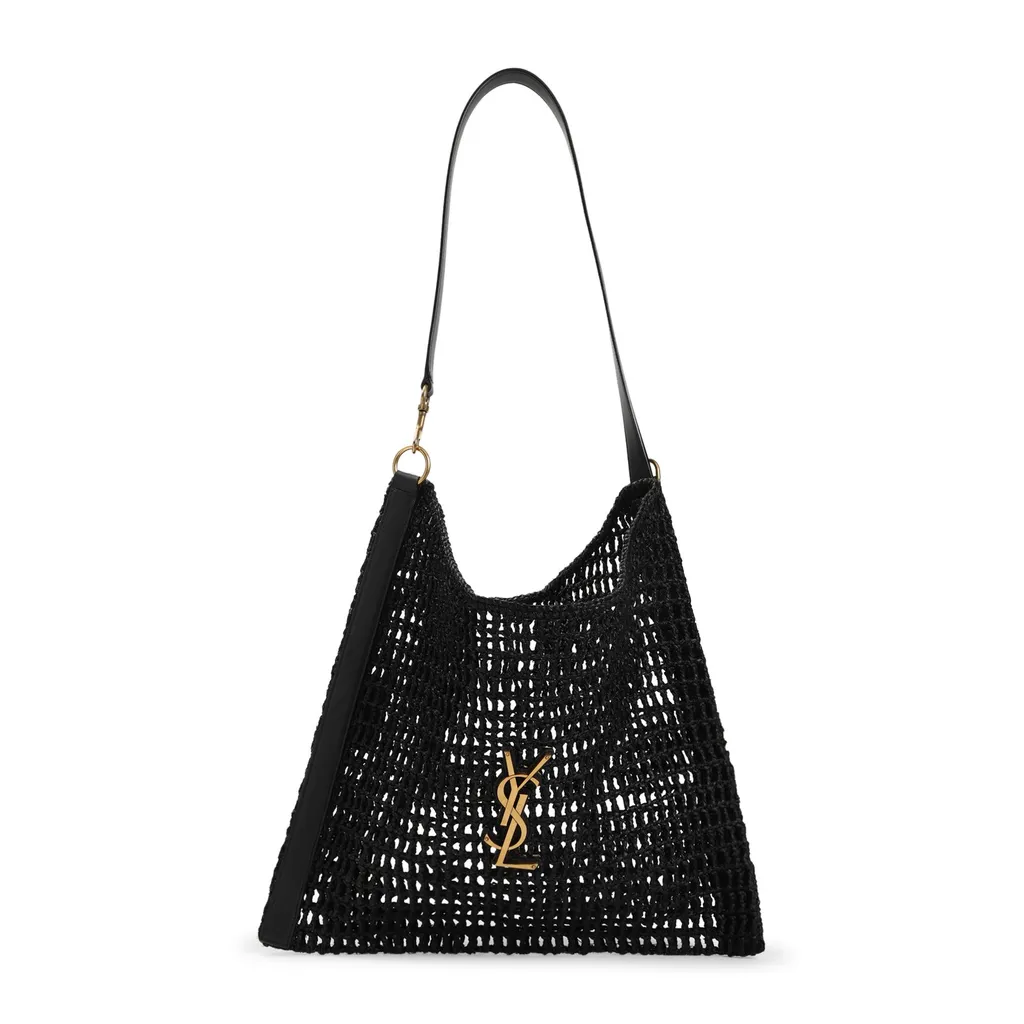 Saint Laurent Logo Plaque Shoulder Bag