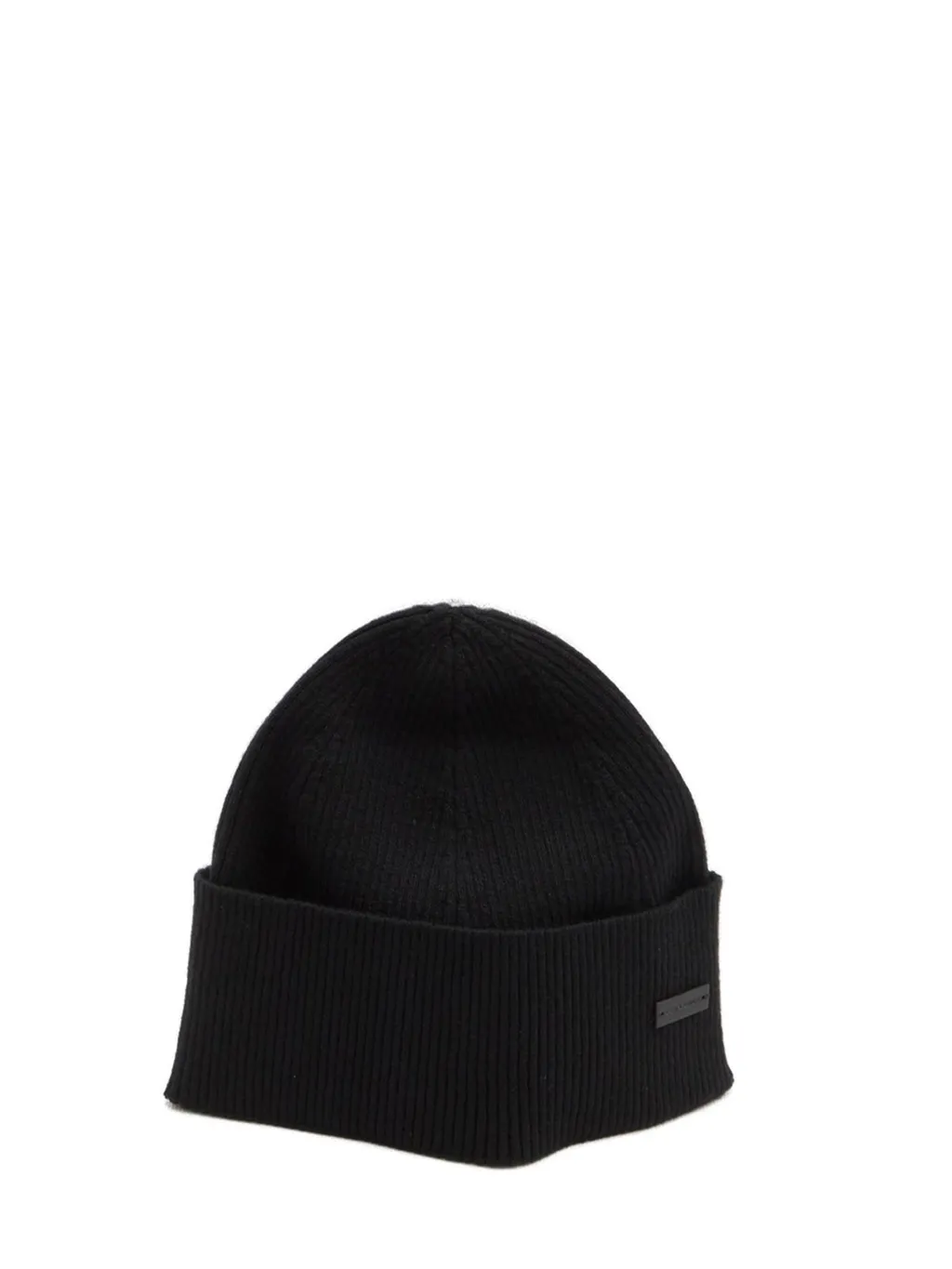 Saint Laurent Logo Patch Beanie