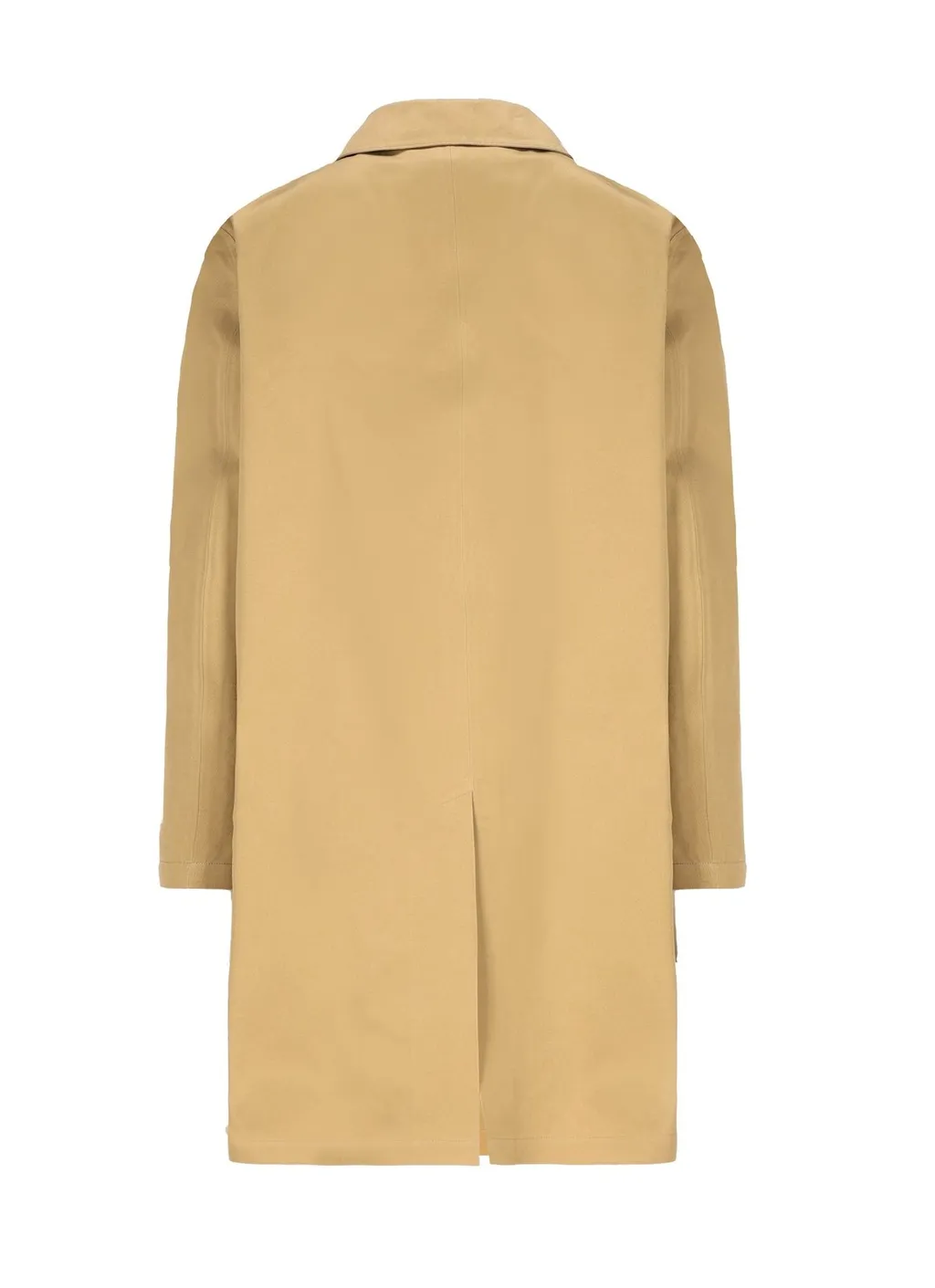Saint Laurent Knee-Length Long-Sleeved Mackintosh Coat