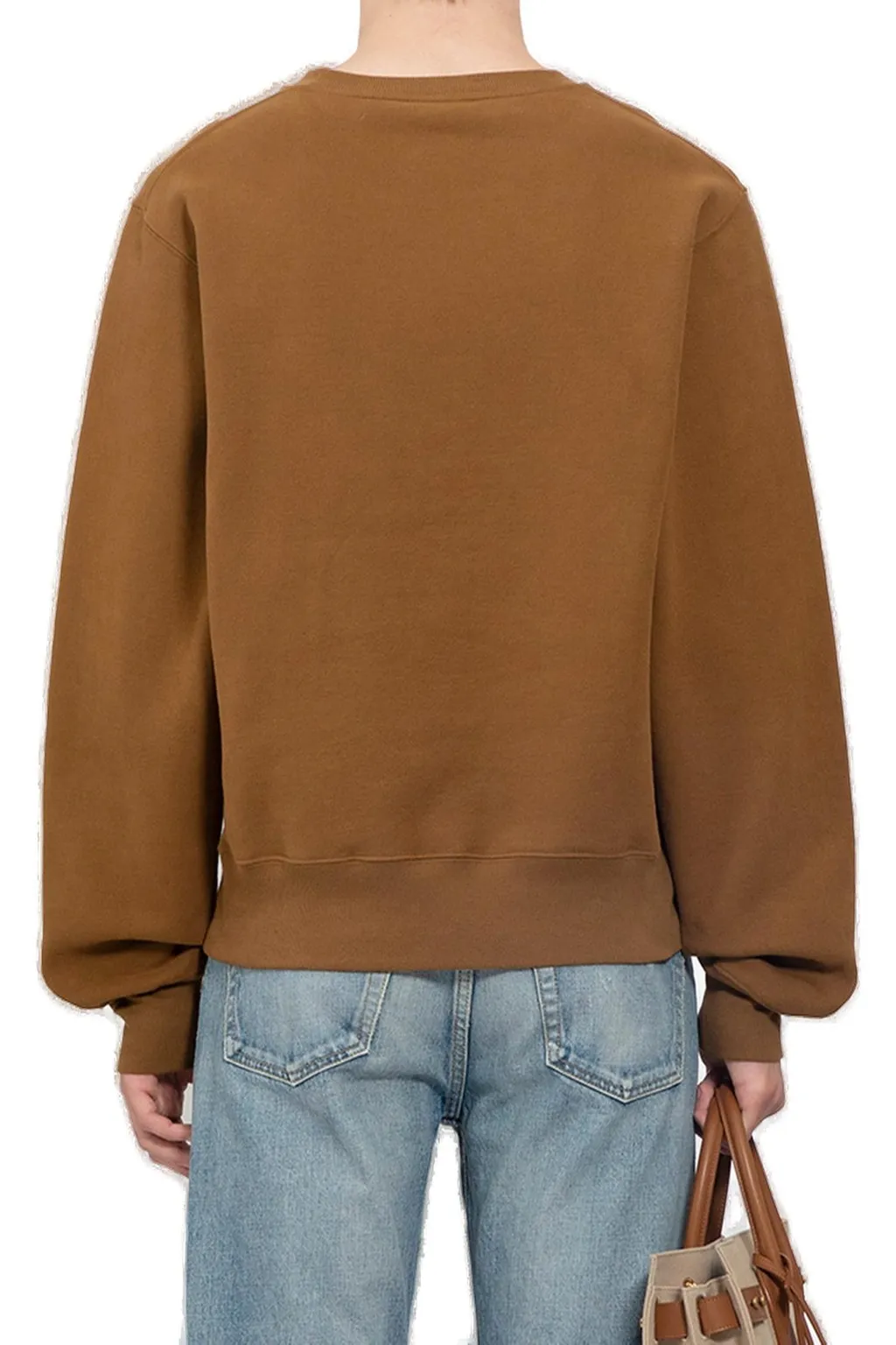 Saint Laurent Loose-Fit Crewneck Sweatshirt