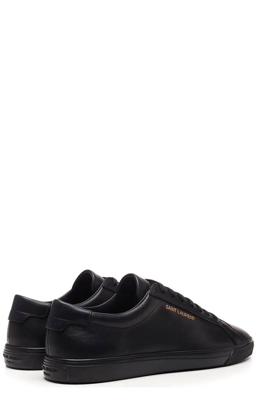 Saint Laurent Andy Lace-Up Sneakers