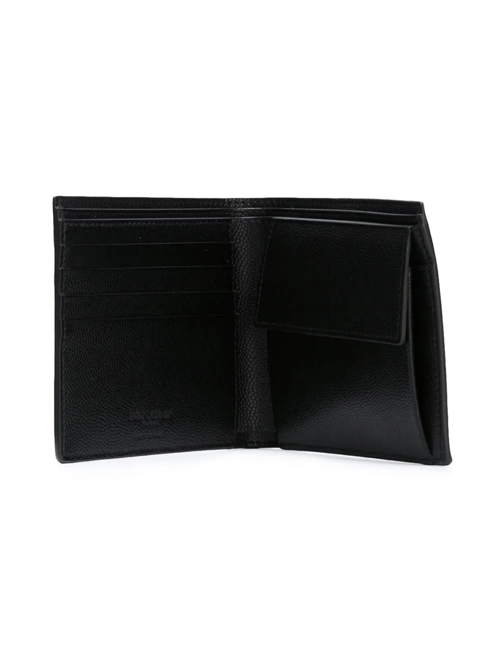 Saint Laurent Paris East/West Logo Detailed Bi-Fold Wallet