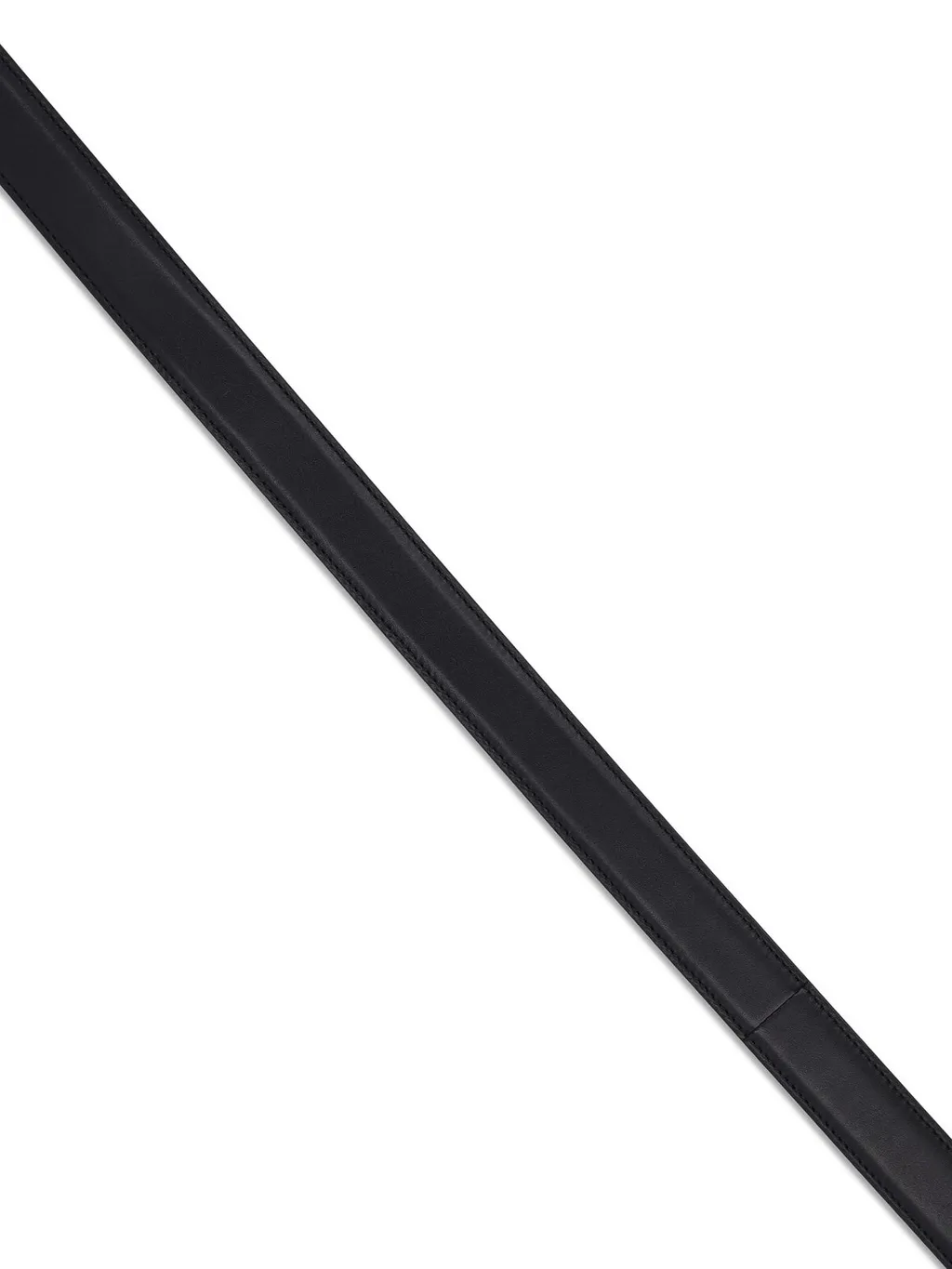 Saint Laurent Folk Logo Engraved Belt