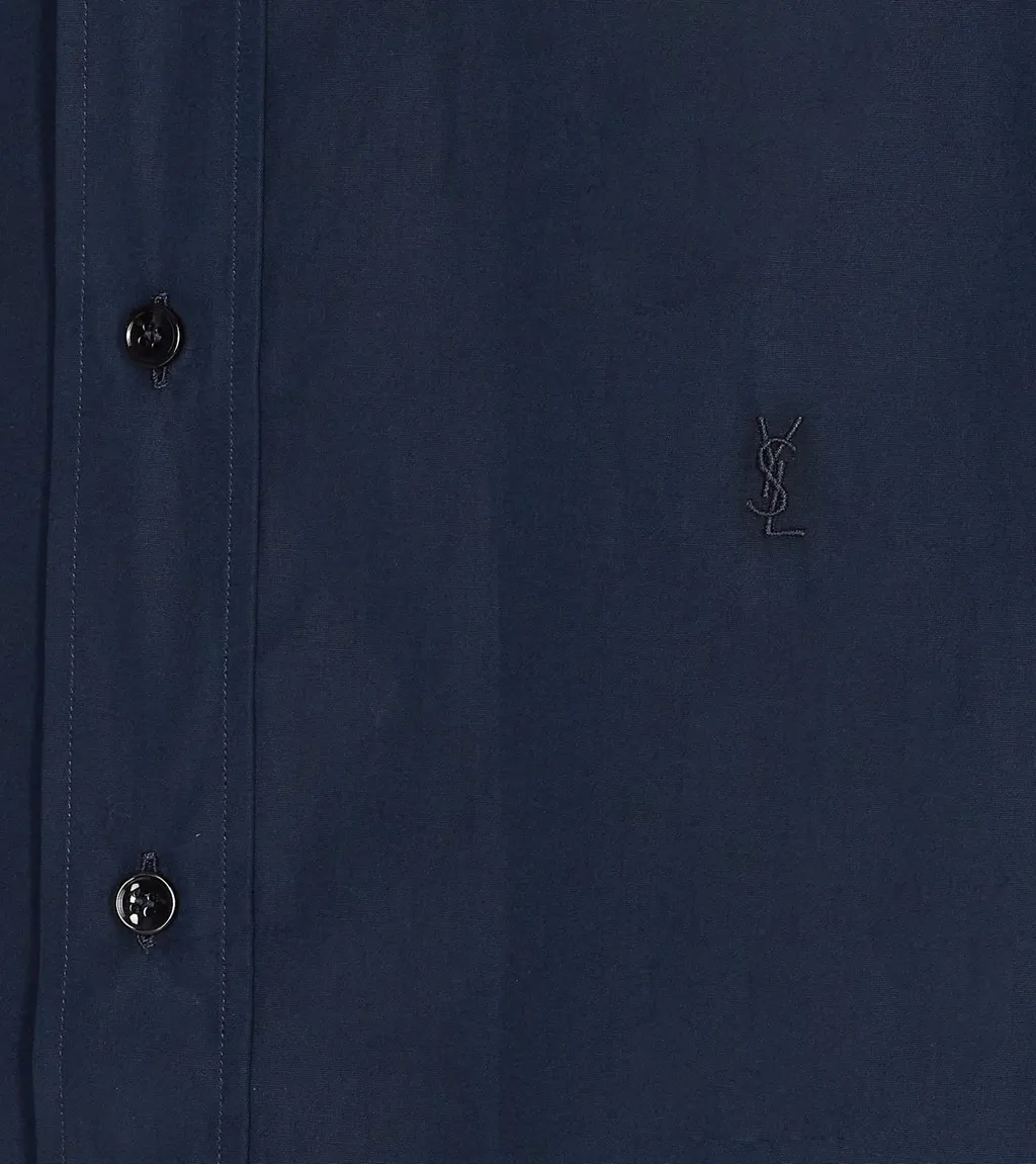 Saint Laurent Cassandre Button-Up Shirt