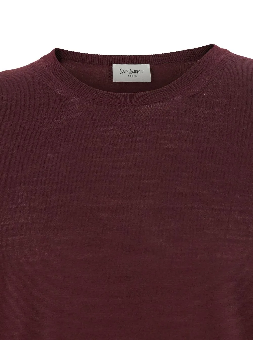 Saint Laurent Crewneck Long-Sleeved Jumper