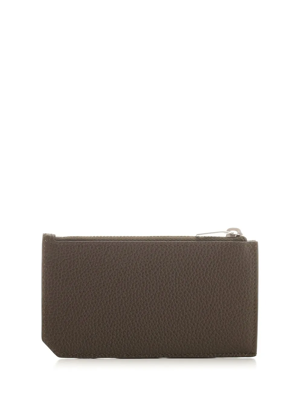 Saint Laurent Tiny Cassandre Fragments Zipped Card Case