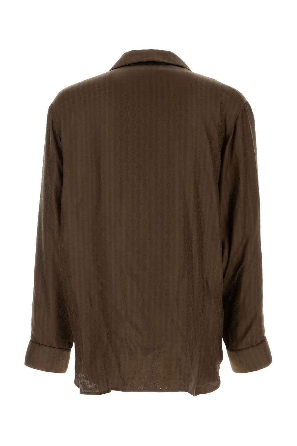 Saint Laurent Collared Long-Sleeve Shirt