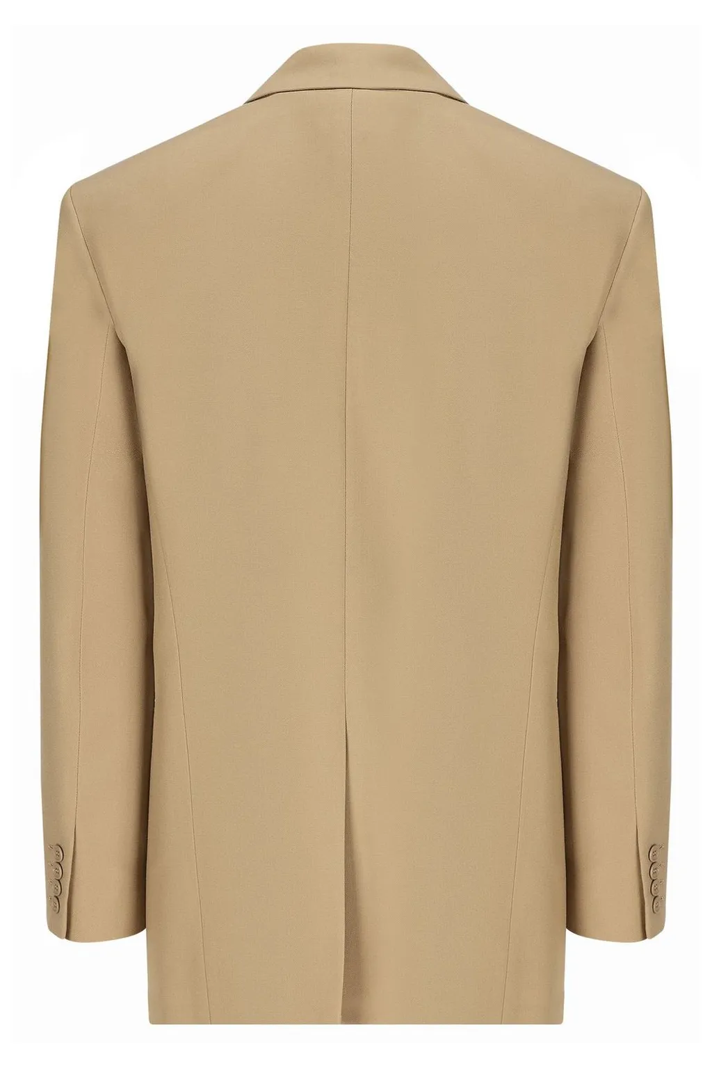 Saint Laurent Single-Breasted Peaked Lapel Jacket