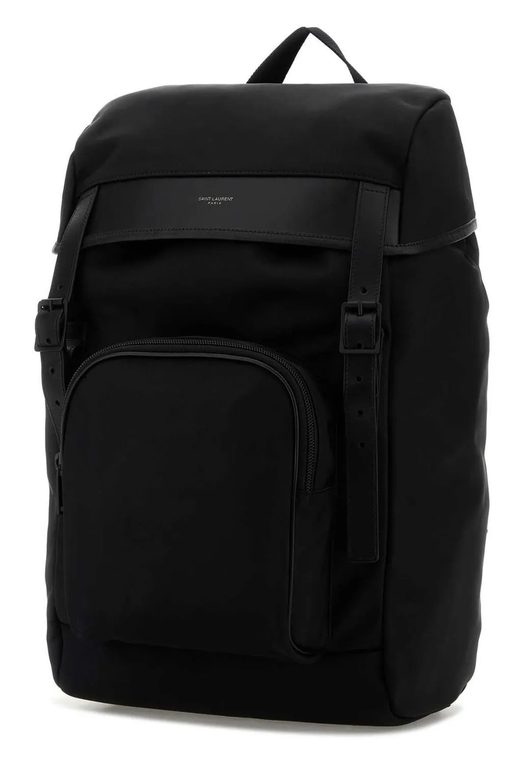 Saint Laurent Foldover Top City Backpack