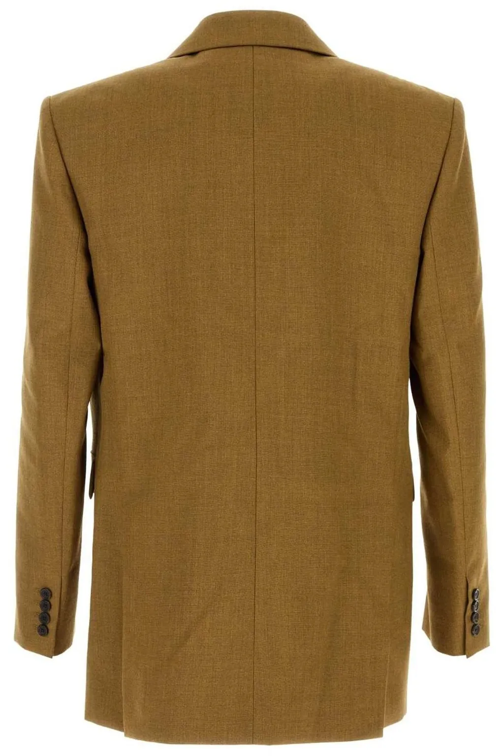 Saint Laurent Double-Breasted Long-Sleeved Jacket