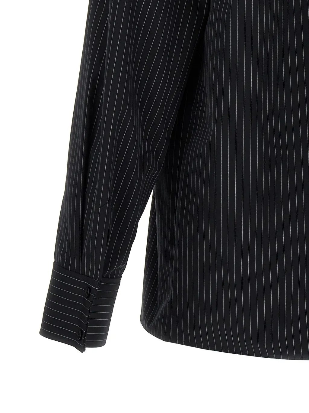 Saint Laurent Cassandre Striped Shirt