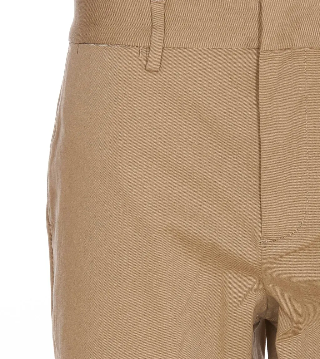 Saint Laurent Button Detailed Straight Leg Pants