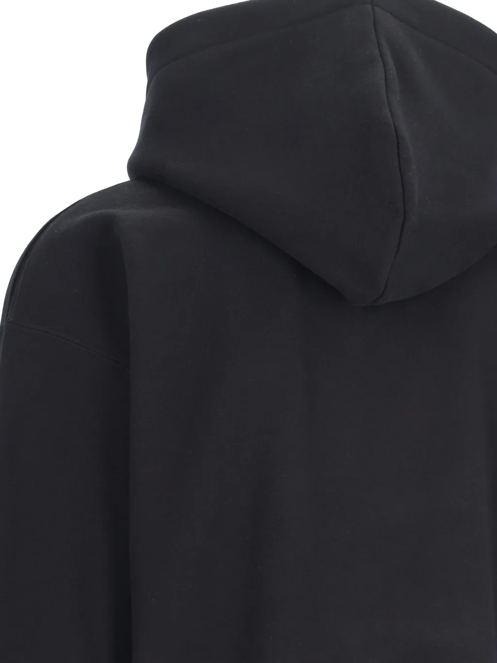Saint Laurent Logo Embroidered Long-Sleeved Hoodie
