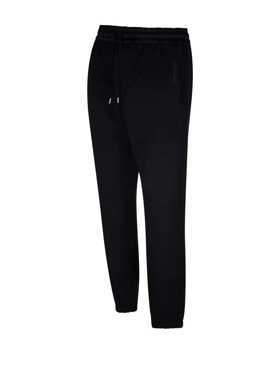 Saint Laurent Drawstring Straight Leg Trousers