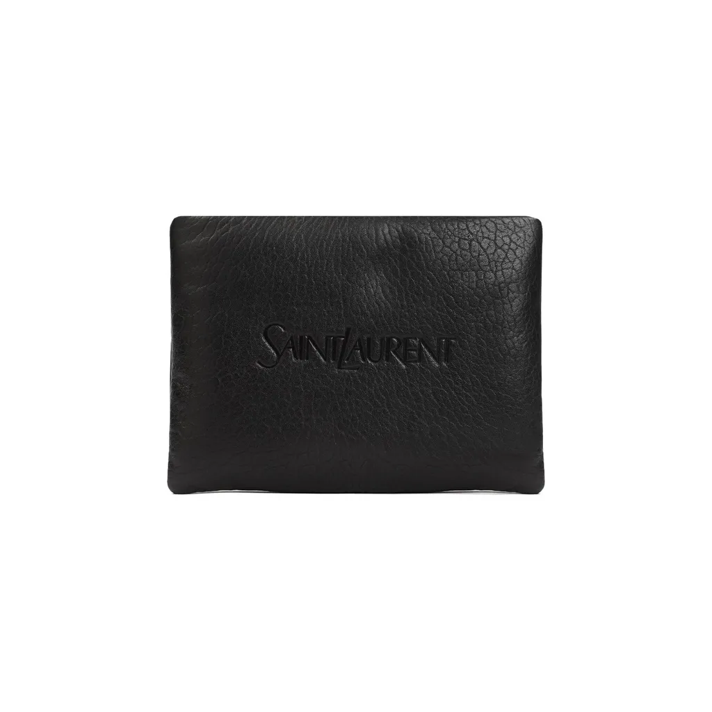 Saint Laurent Logo Debossed Wallet