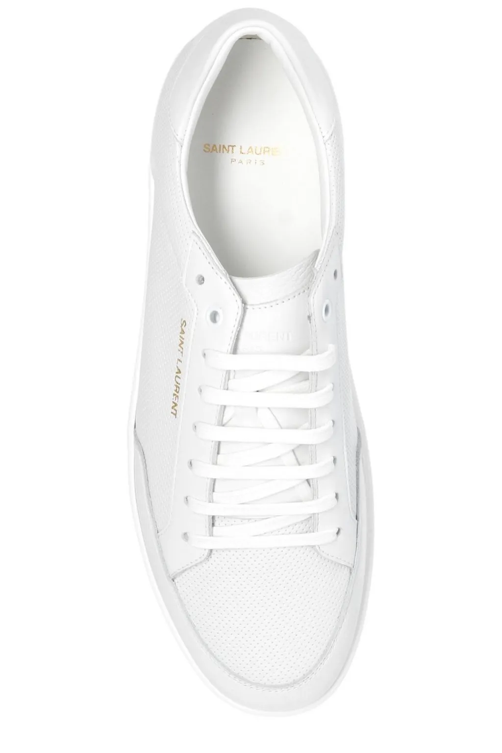Saint Laurent Court Classic Sl/10 Lace-Up Sneakers
