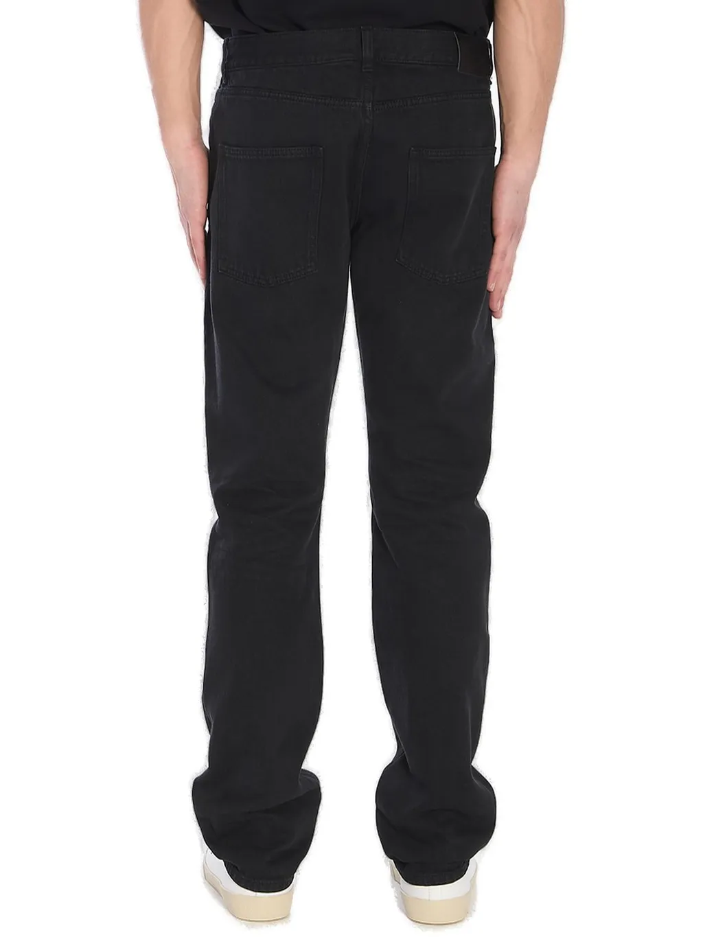Saint Laurent Mid-Rise Relaxed Slim Jeans