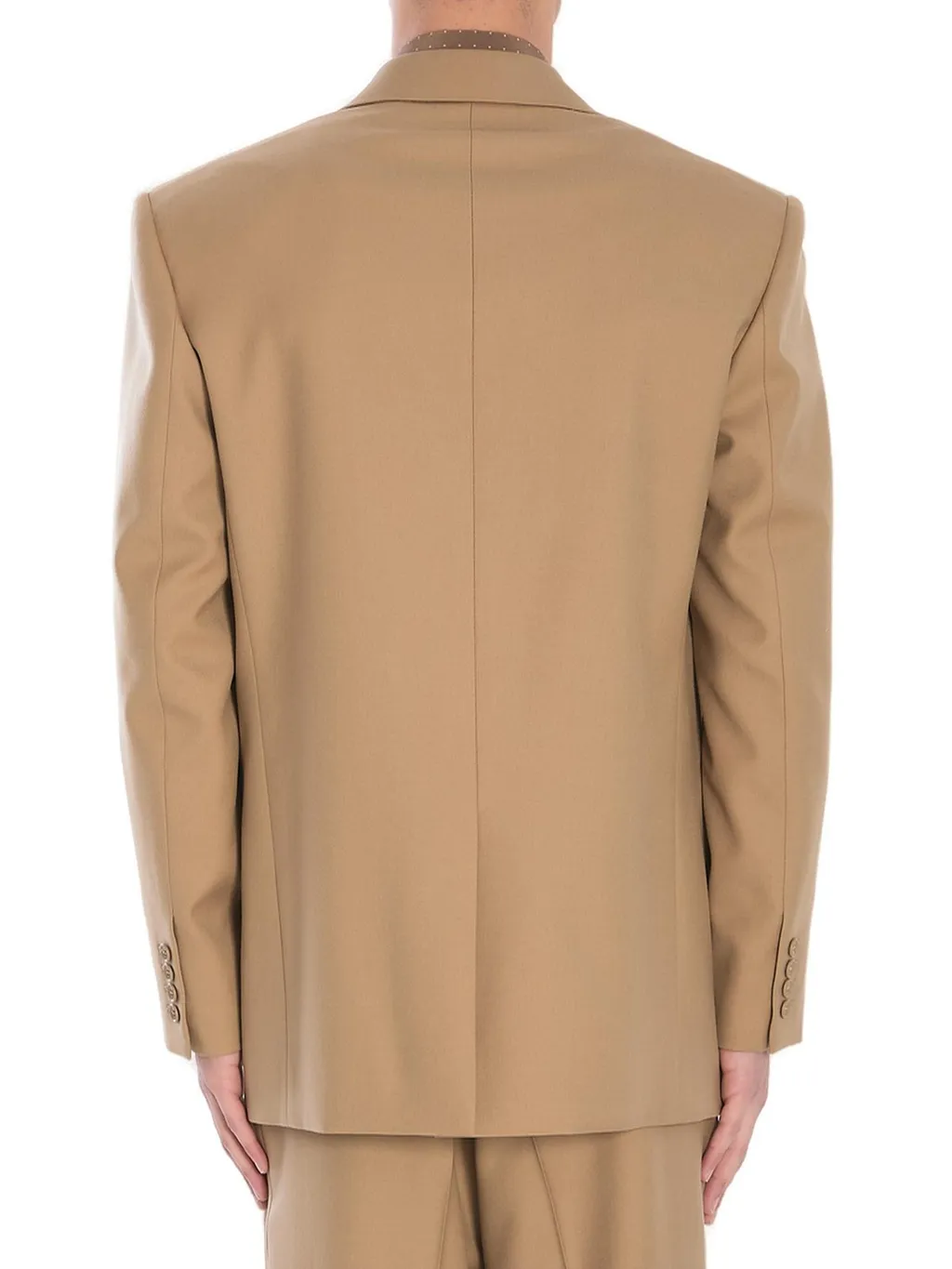 Saint Laurent Single-Breasted Long-Sleeved Jacket