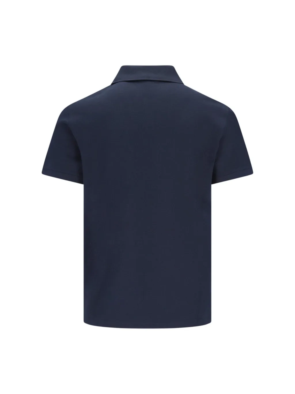 Saint Laurent Cassandre Logo Embroidered Polo Shirt