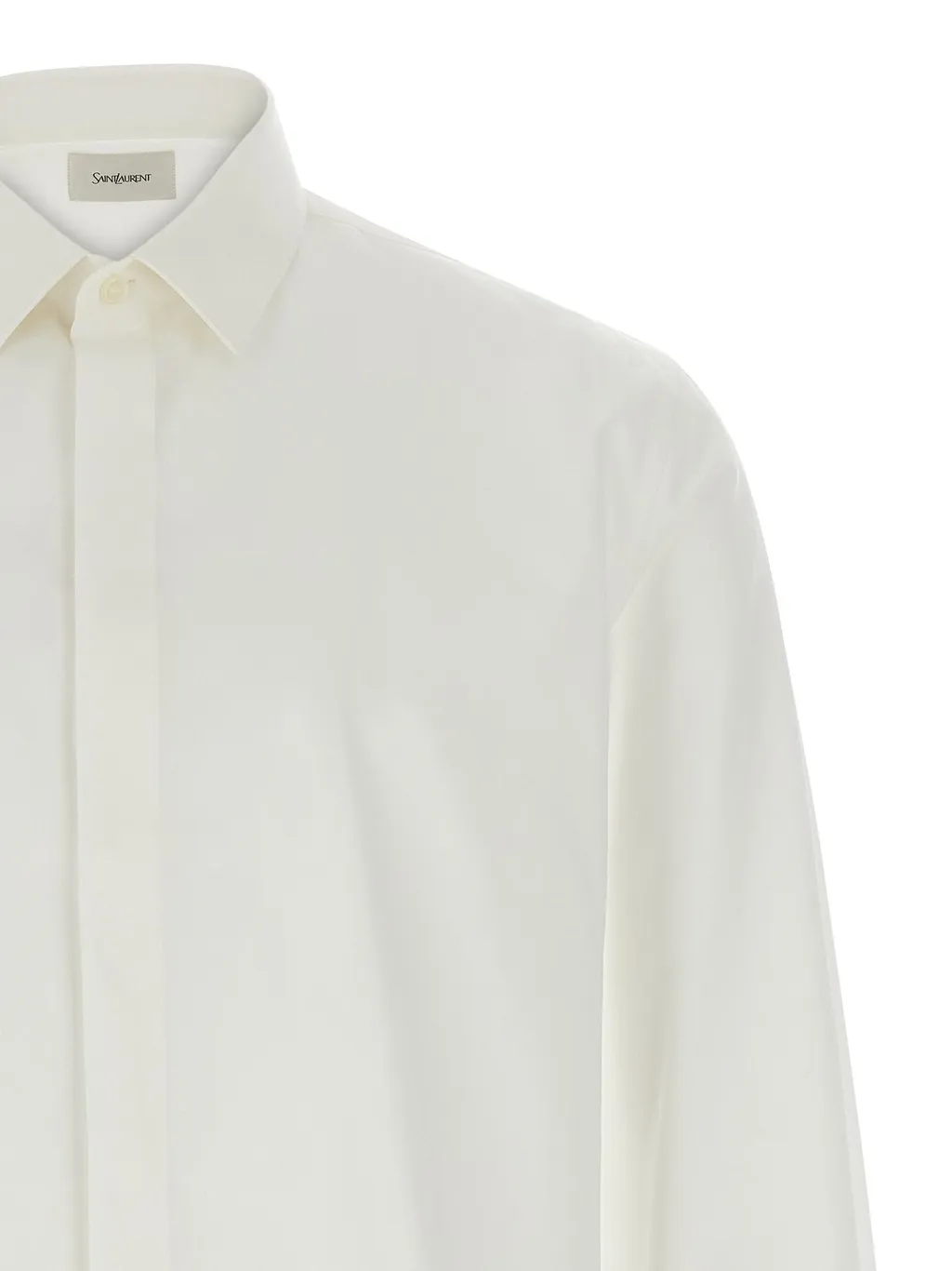 Saint Laurent Button-Up Long-Sleeved Shirt
