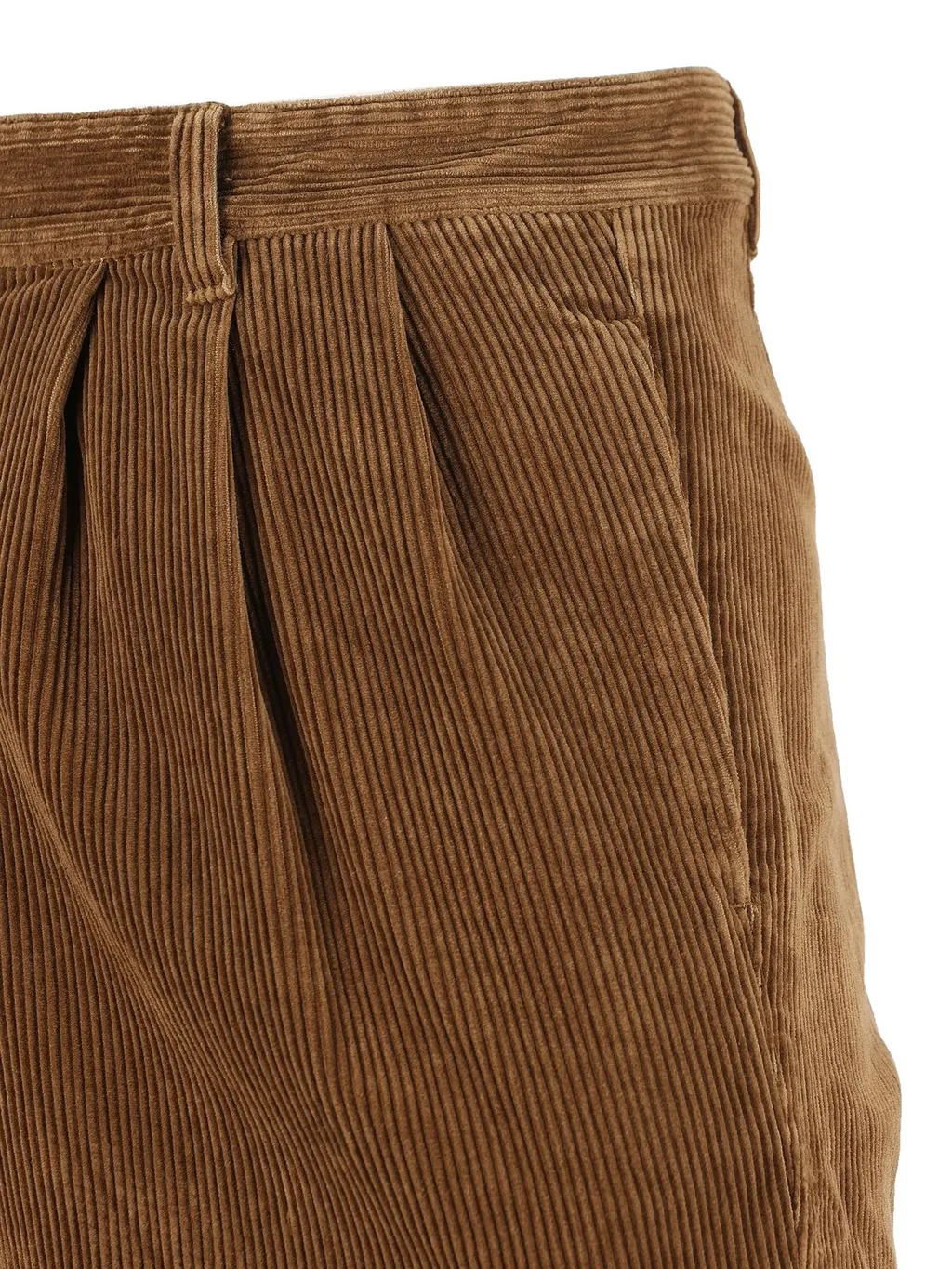 Saint Laurent Wide Leg Corduroy Trousers