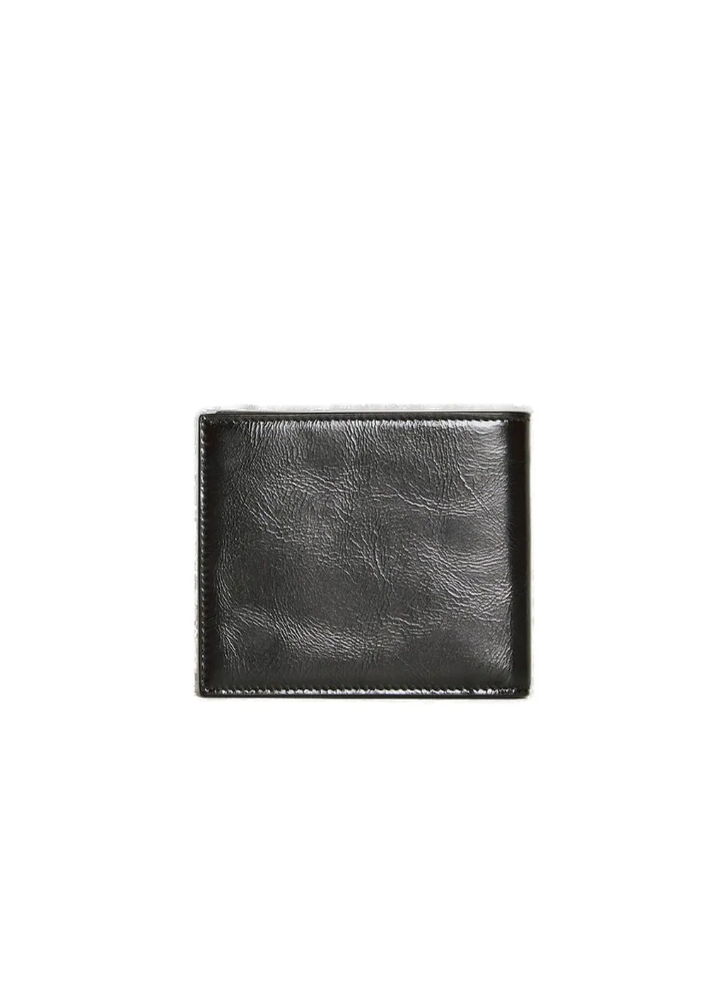 Saint Laurent Logo Detailed Bi-Fold Wallet