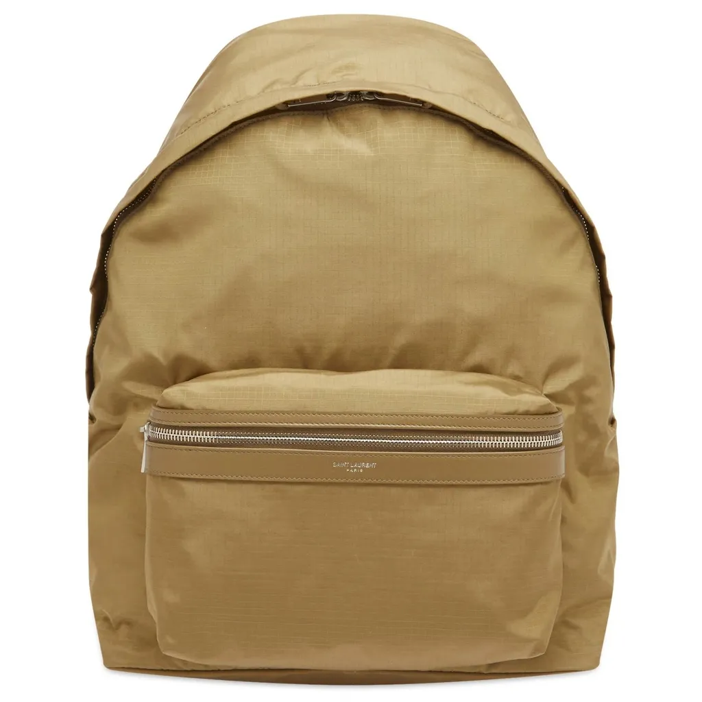 Saint Laurent City Zip-Up Backpack