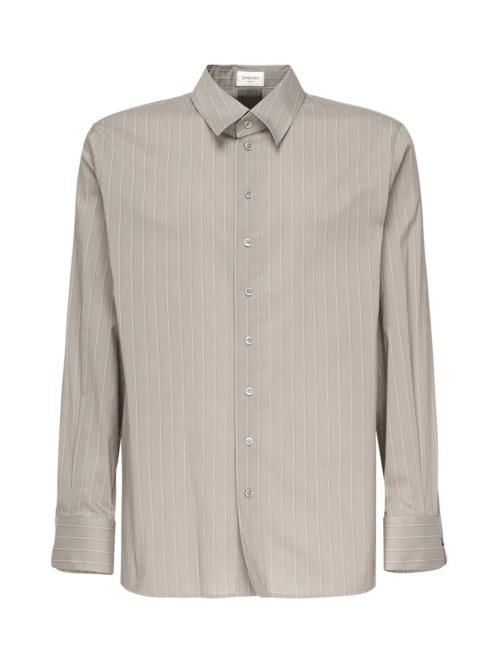 Saint Laurent Striped Button-Up Shirt