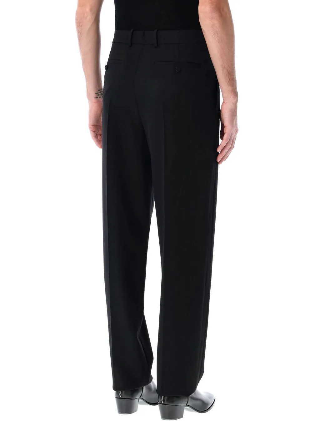 Saint Laurent Texdeo High-Waisted Pants