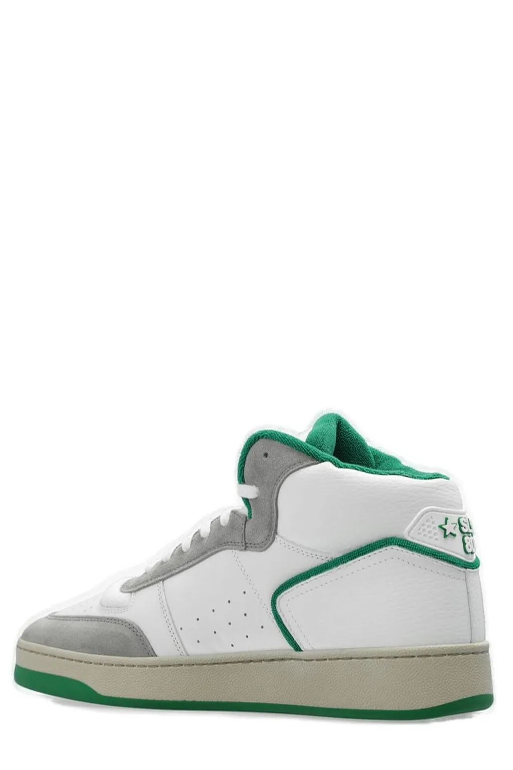 Saint Laurent Sl/80 Lace-Up Sneakers