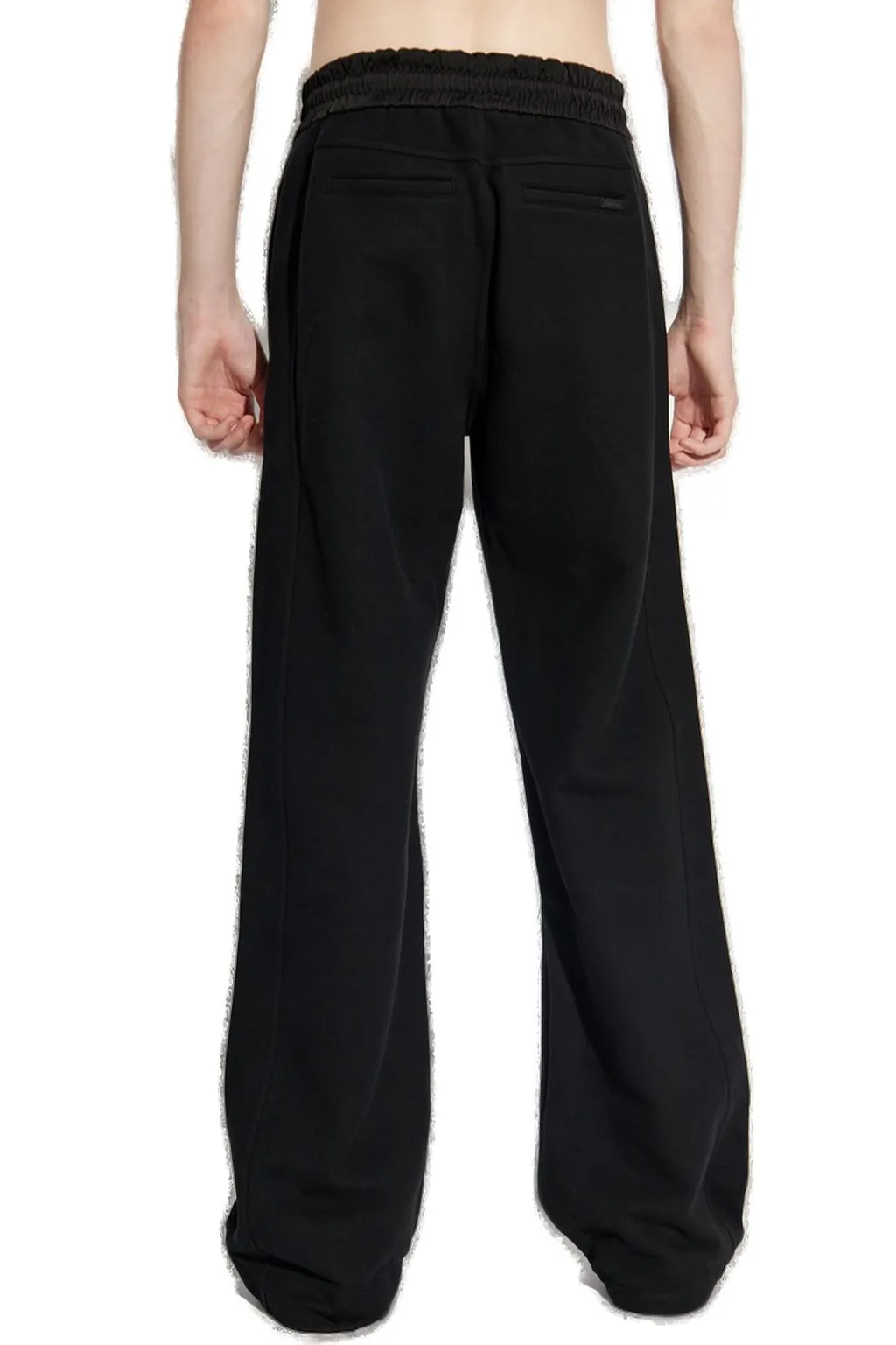 Saint Laurent Drawstring Straight Leg Pants