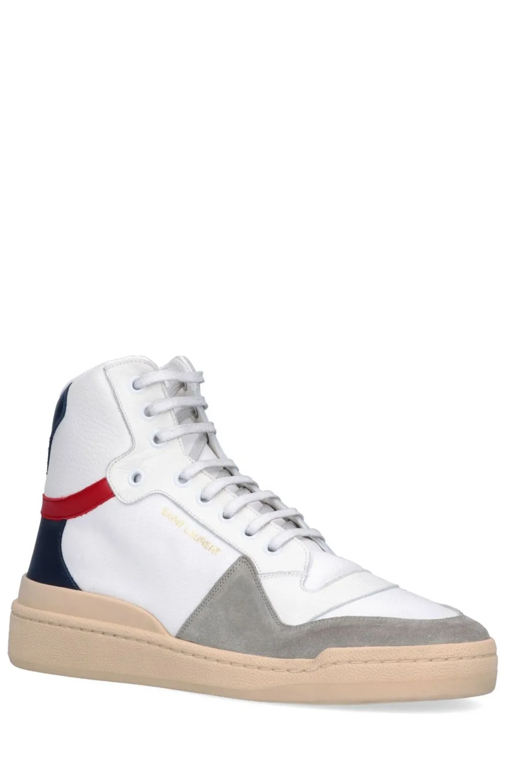 Saint Laurent Sl24 Mid-Top Sneakers