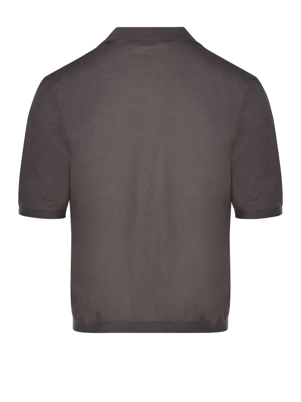 Saint Laurent V-Neck Short-Sleeved Polo Shirt